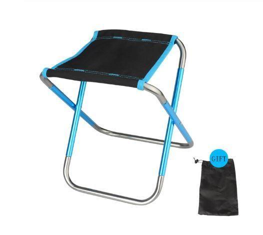 Portable Folding Camping Stool Lightweight Aluminum Seat