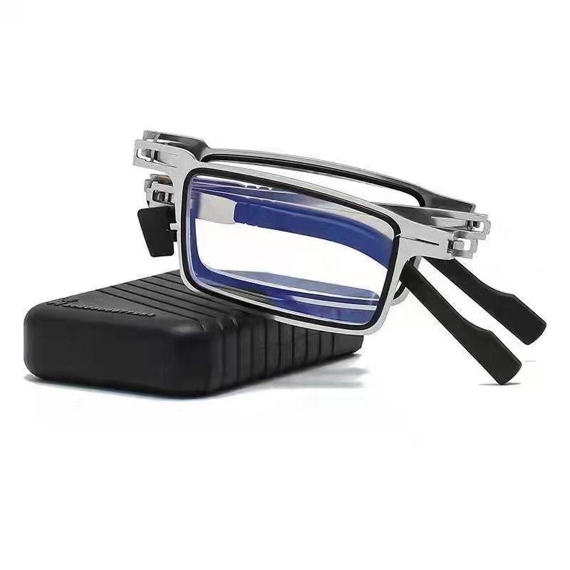 Portable Folding Reading Glasses with Compact Storage Case