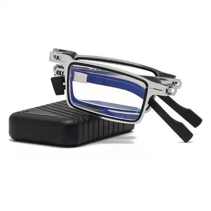 Portable Folding Reading Glasses with Compact Storage Case
