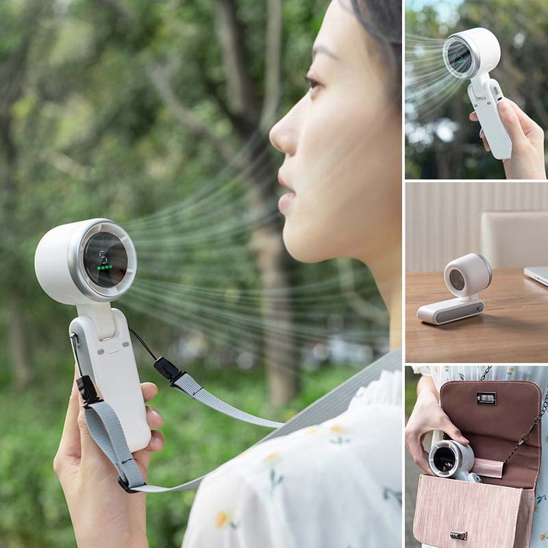 Portable Folding Turbo Fan Rechargeable Personal Cooler