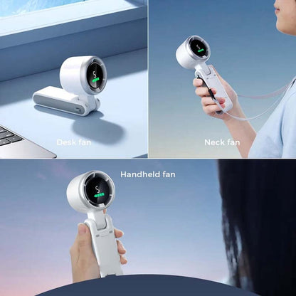 Portable Folding Turbo Fan Rechargeable Personal Cooler