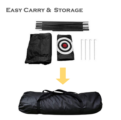Portable Golf Practice Net with Hitting Mat