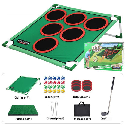 Portable Golf Toss Target Game Set with Carry Bag