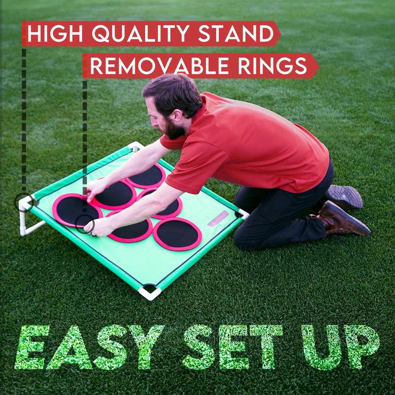Portable Golf Toss Target Game Set with Carry Bag