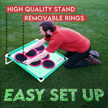 Portable Golf Toss Target Game Set with Carry Bag