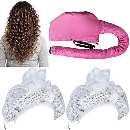 Portable Hair Bonnet Dryer Cap for Curly Hair