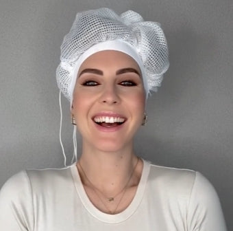 Portable Hair Bonnet Dryer Cap for Curly Hair