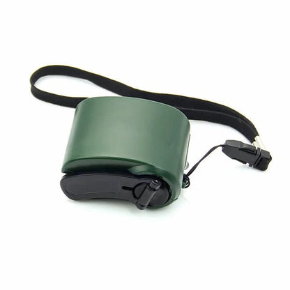 Portable Hand Crank USB Emergency Charger with LED Flashlight