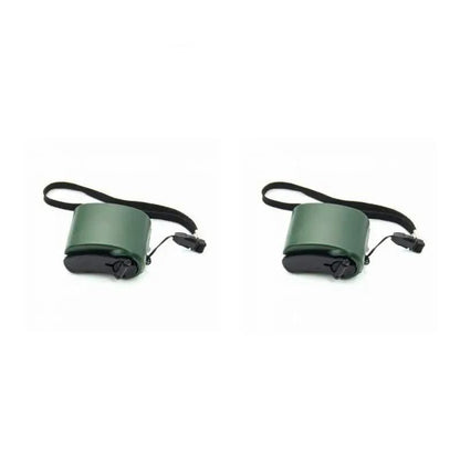 Portable Hand Crank USB Emergency Charger with LED Flashlight