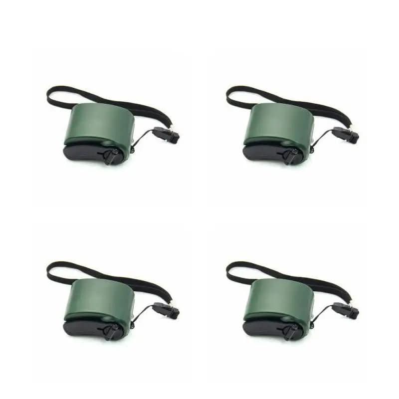 Portable Hand Crank USB Emergency Charger with LED Flashlight