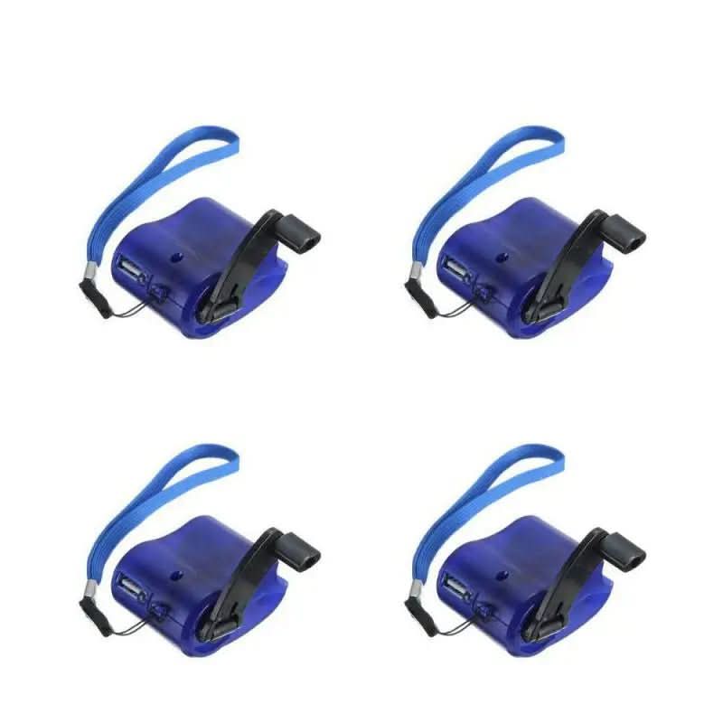 Portable Hand Crank USB Emergency Charger with LED Flashlight