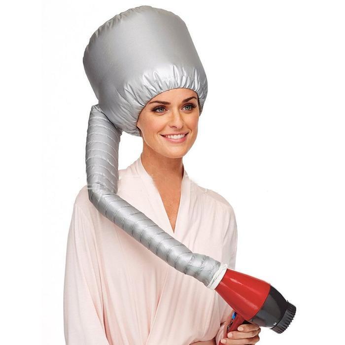 Portable Hooded Hair Dryer Cap for Home Styling