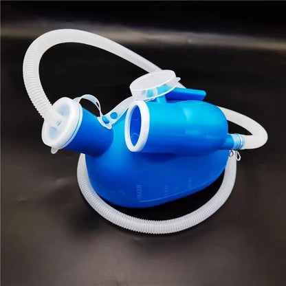 Portable Male Urinal with Hose 2000 ml Capacity