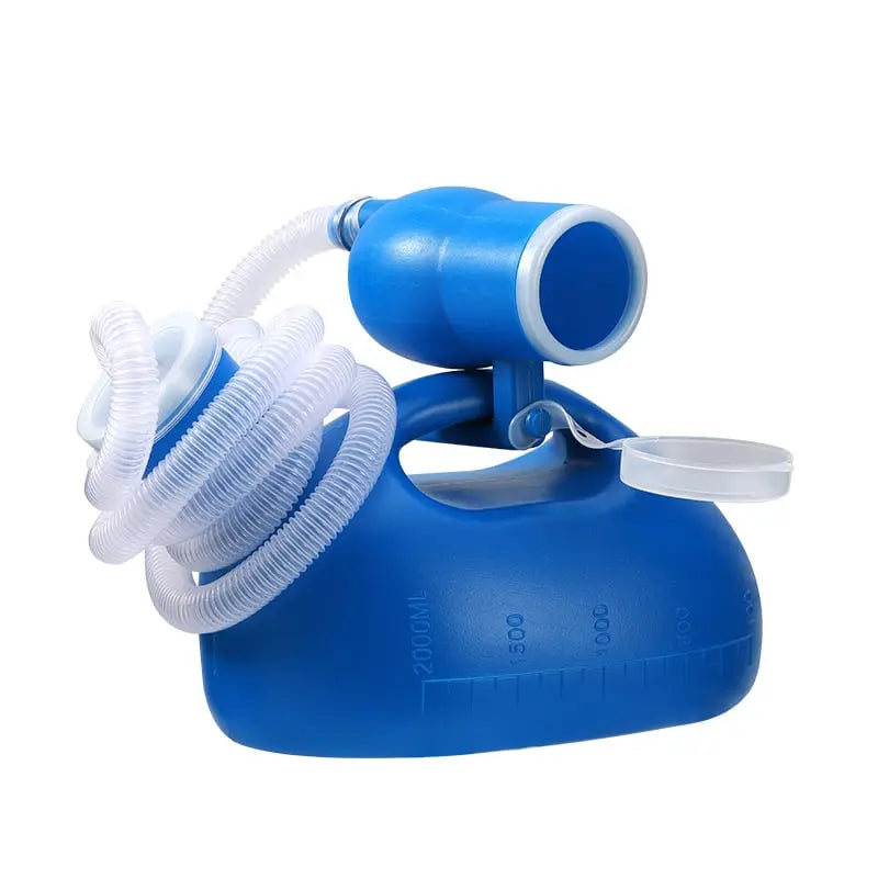 Portable Male Urinal with Hose 2000 ml Capacity