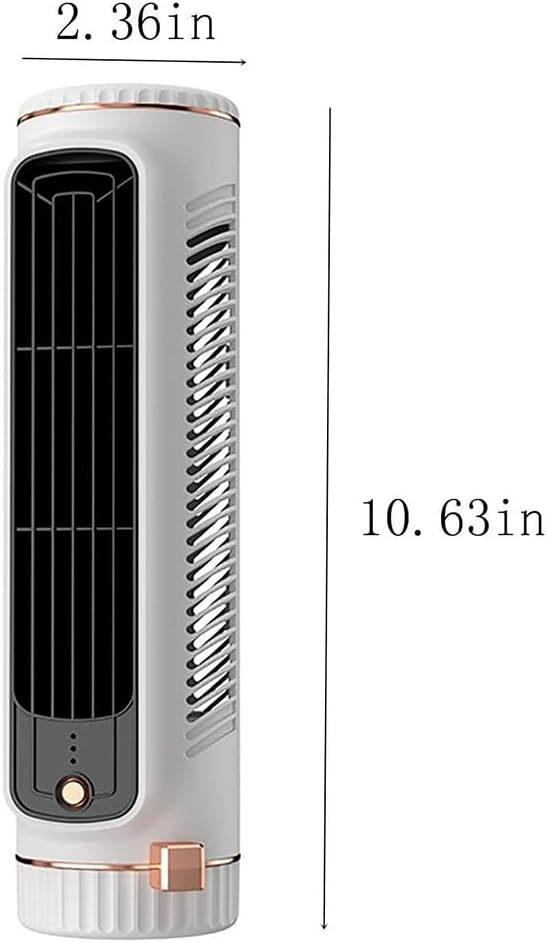 Portable Mini Desktop Cooling Fan with Rechargeable Battery