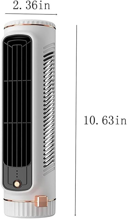 Portable Mini Desktop Cooling Fan with Rechargeable Battery