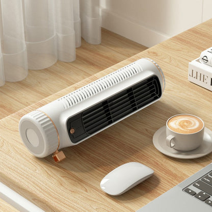 Portable Mini Desktop Cooling Fan with Rechargeable Battery