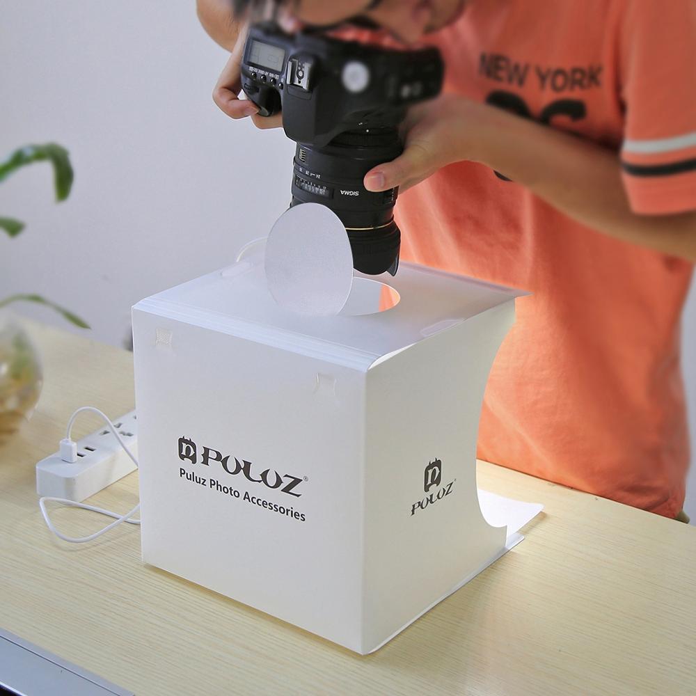 Portable Mini Photo Studio Light Box with LED Lighting