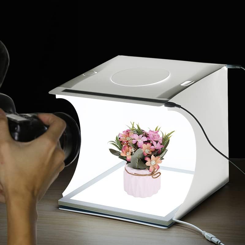 Portable Mini Photo Studio Light Box with LED Lighting