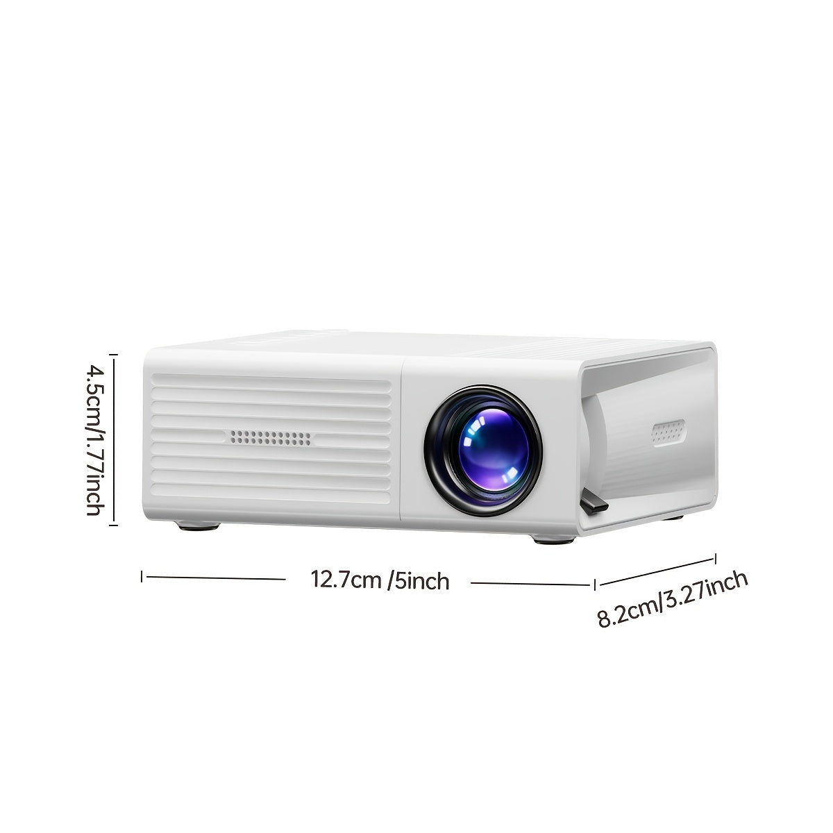 Portable Mini Projector 3000 Lumen with HDMI and USB