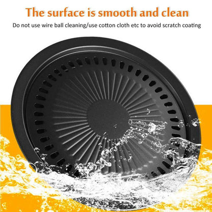 Portable Non Stick BBQ Grill Pan for Stove Top Cooking