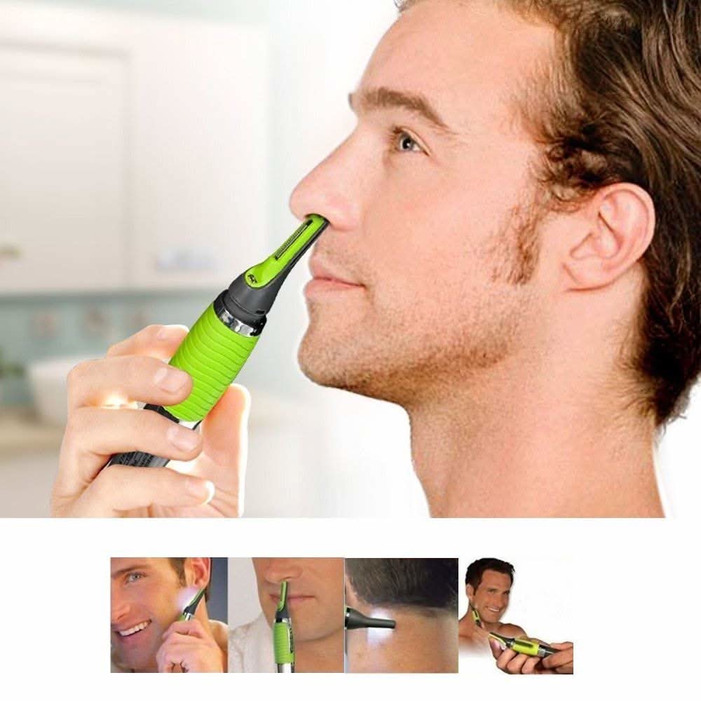 Portable Precision Trimmer for Nose Ear and Facial Hair