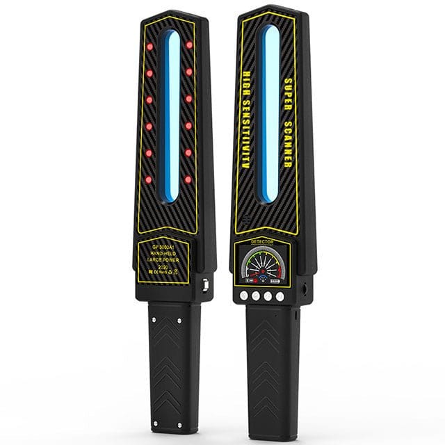 Portable RF Signal Detector Hidden Camera and GPS Tracker Scanner