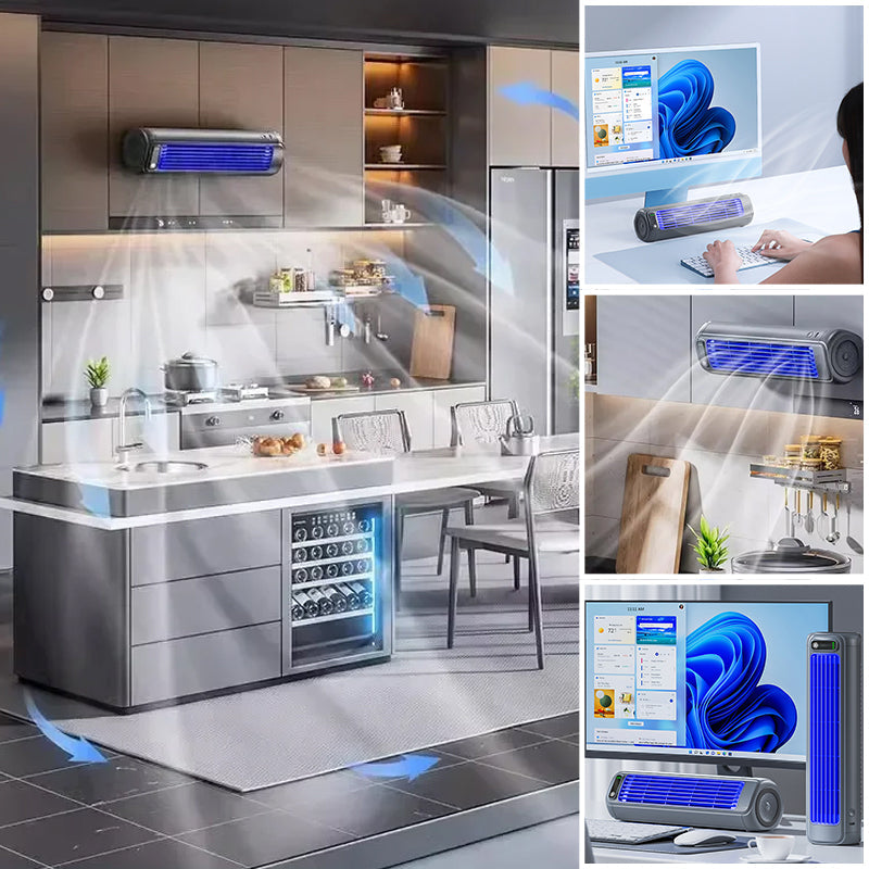 Portable Rechargeable Air Cooler with Long Battery Life