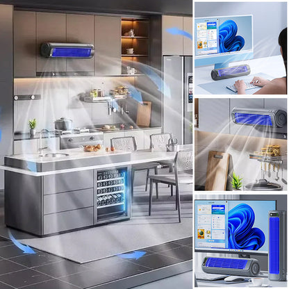 Portable Rechargeable Air Cooler with Long Battery Life