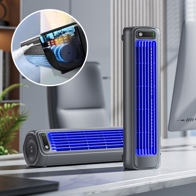 Portable Rechargeable Air Cooler with Long Battery Life