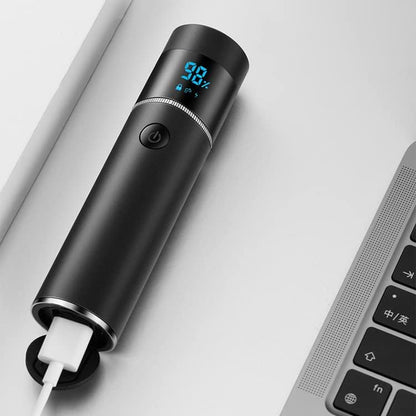 Portable Rechargeable Electric Shaver with Waterproof Design