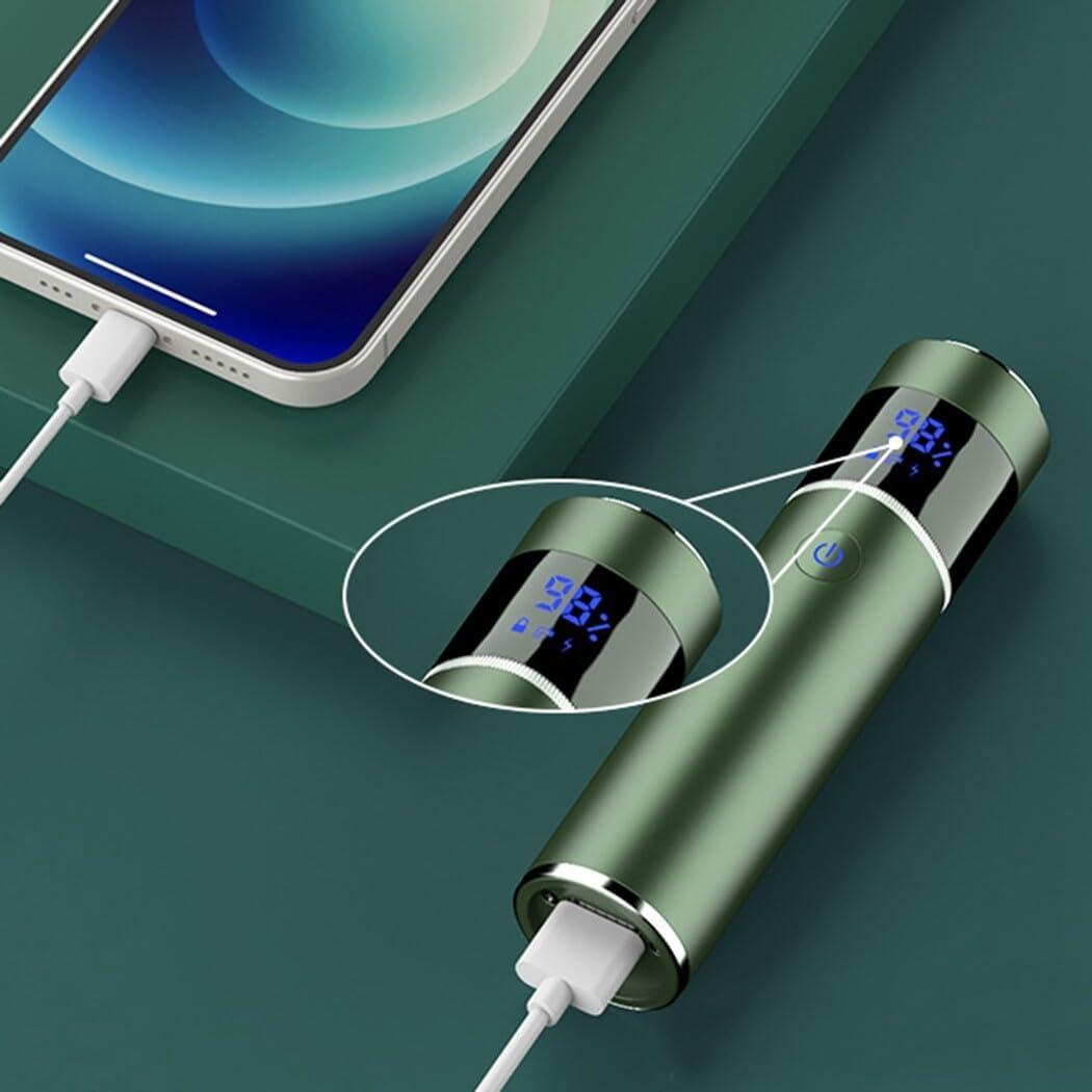 Portable Rechargeable Electric Shaver with Waterproof Design