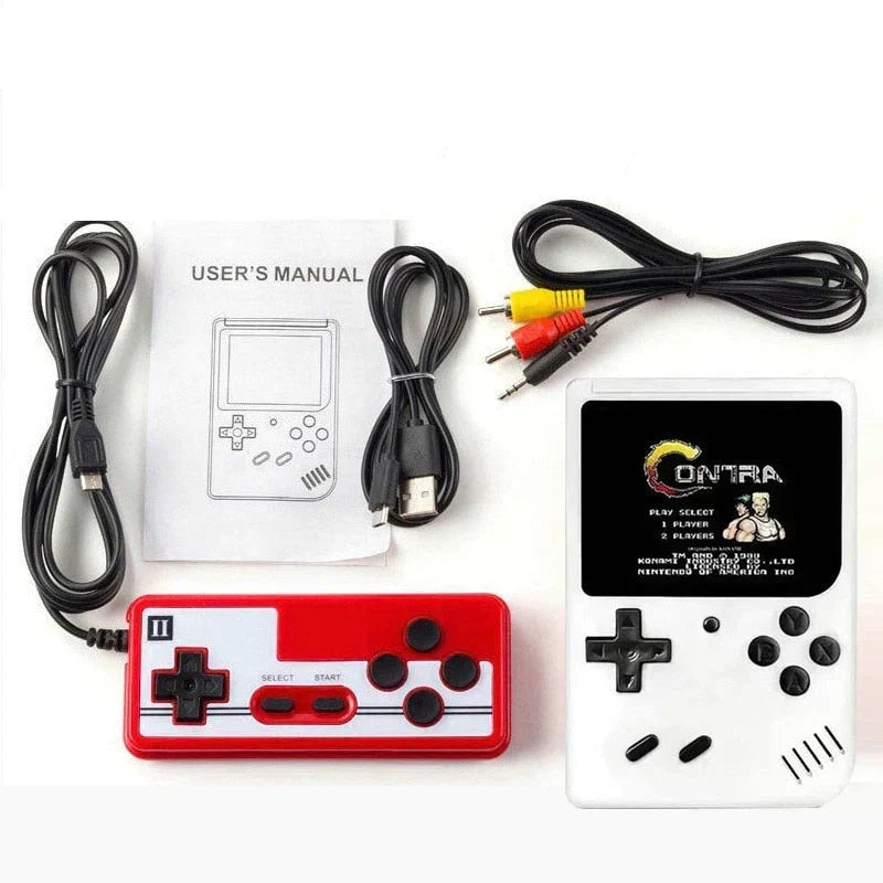 Portable Retro Handheld Game Console with 400 Built In Classic Games