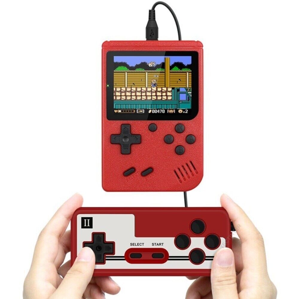 Portable Retro Handheld Game Console with 400 Built In Games