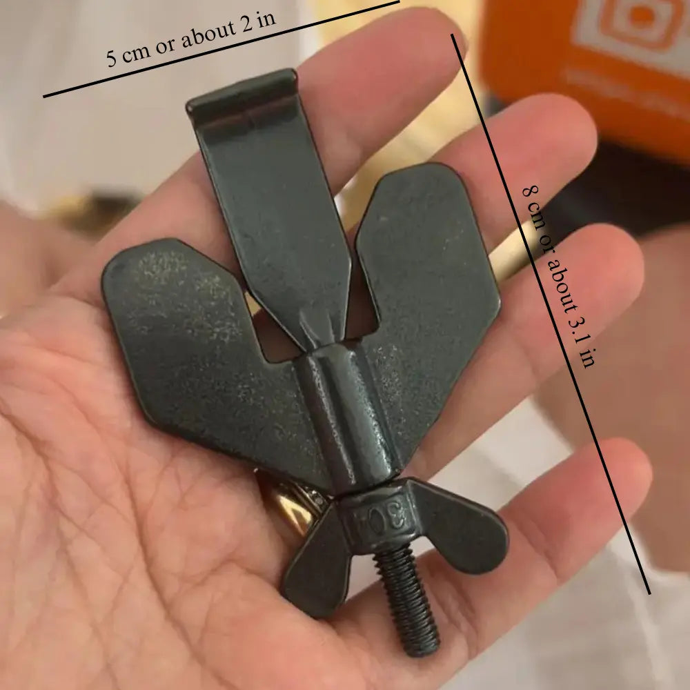 Portable Stainless Steel Door Lock Travel Security Device