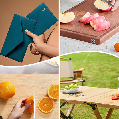Portable Stainless Steel Fruit Knife with Protective Sheath