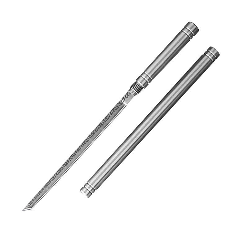 Portable Stainless Steel Fruit Knife with Protective Sheath
