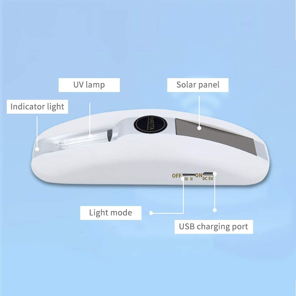 Portable UV Toilet Sterilizer with Automatic Lid Sensor