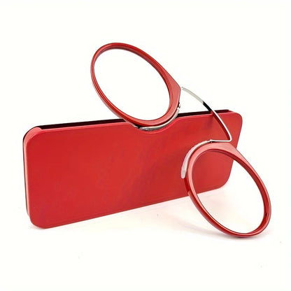 Portable Ultra Thin Reading Glasses Slim Foldable Pocket Readers
