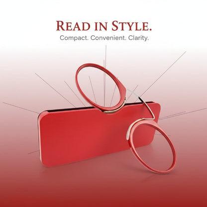 Portable Ultra Thin Reading Glasses Slim Foldable Pocket Readers