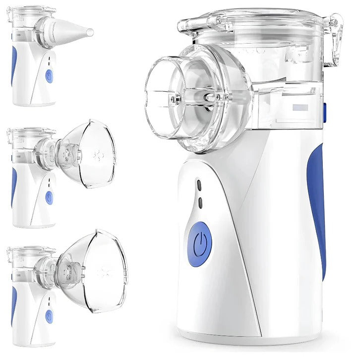 Portable Ultrasonic Mesh Nebulizer with USB Rechargeable Design