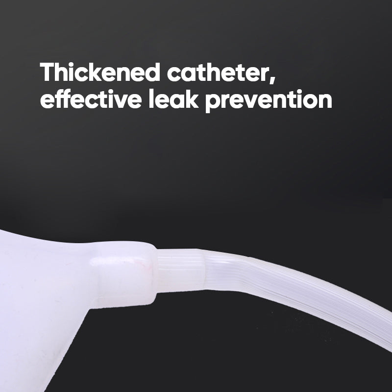 Portable Wearable Urinal Collection System with 1000ml Bag