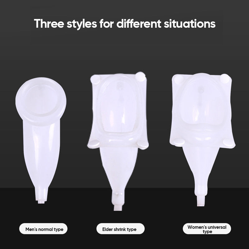 Portable Wearable Urinal Collection System with 1000ml Bag