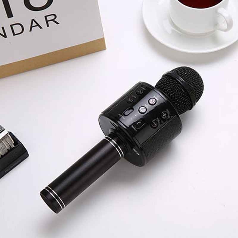 Portable Wireless Bluetooth Karaoke Microphone Speaker