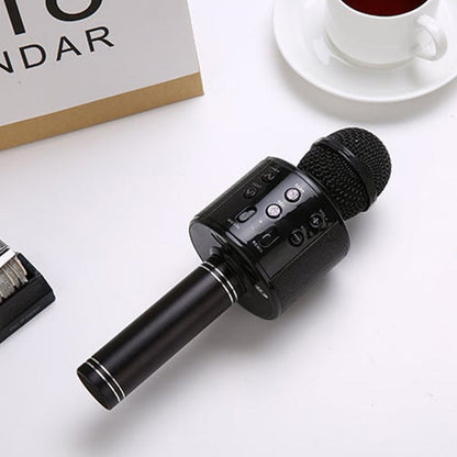 Portable Wireless Bluetooth Karaoke Microphone Speaker