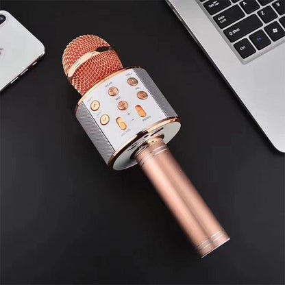Portable Wireless Bluetooth Karaoke Microphone Speaker