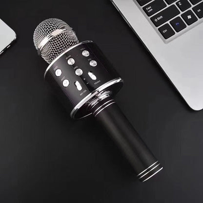 Portable Wireless Bluetooth Karaoke Microphone Speaker