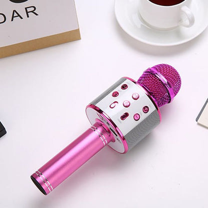 Portable Wireless Bluetooth Karaoke Microphone Speaker