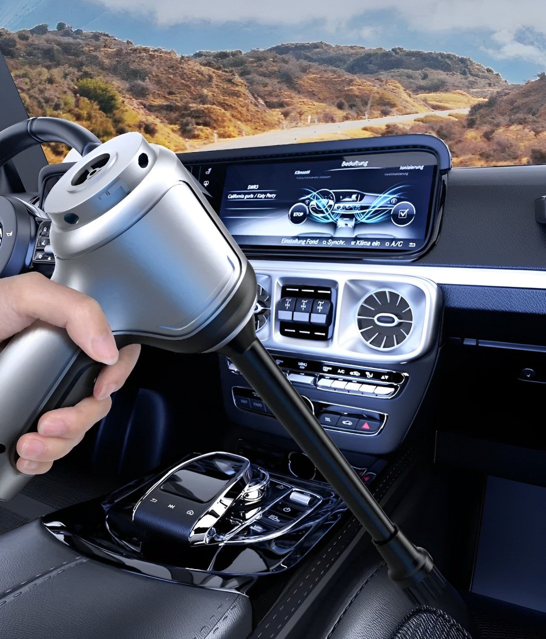 Portable Wireless Car Vacuum Cleaner with Multi Function Tools