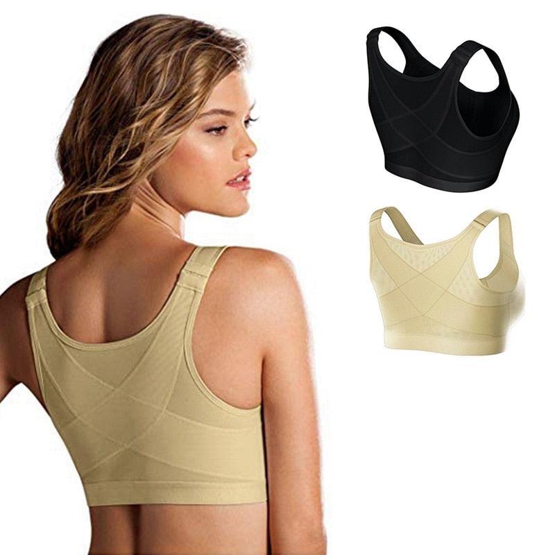 Posture Support Bra with Adjustable Straps